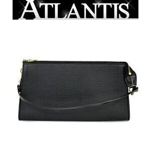 Louis Vuitton Pochette Accessoires Pouch Epi Black
